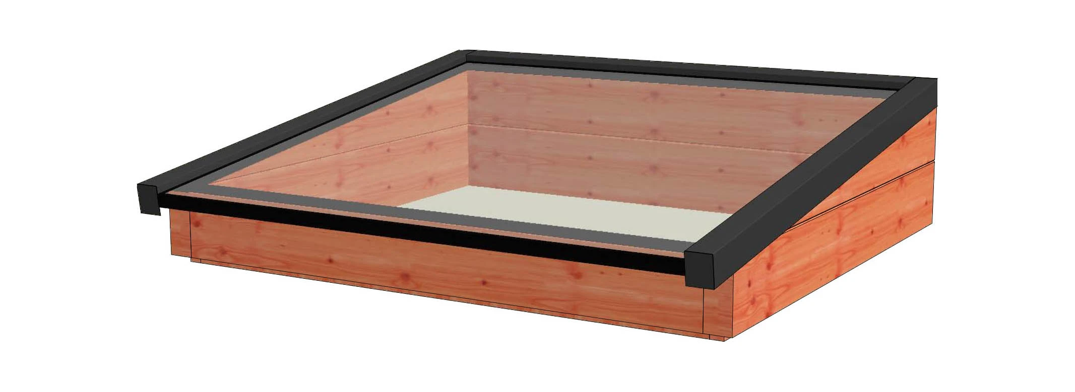 Trendhout Lichtstraat Lessenaar - Lengte 150 cm - Afbeelding 2